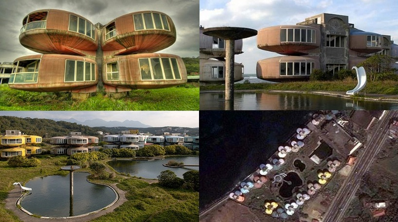 Illustration for article titled Want to live in a spaceship? These houses are for you.